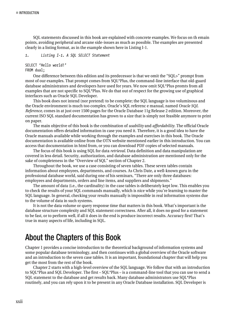 image for page Beginning Oracle SQL