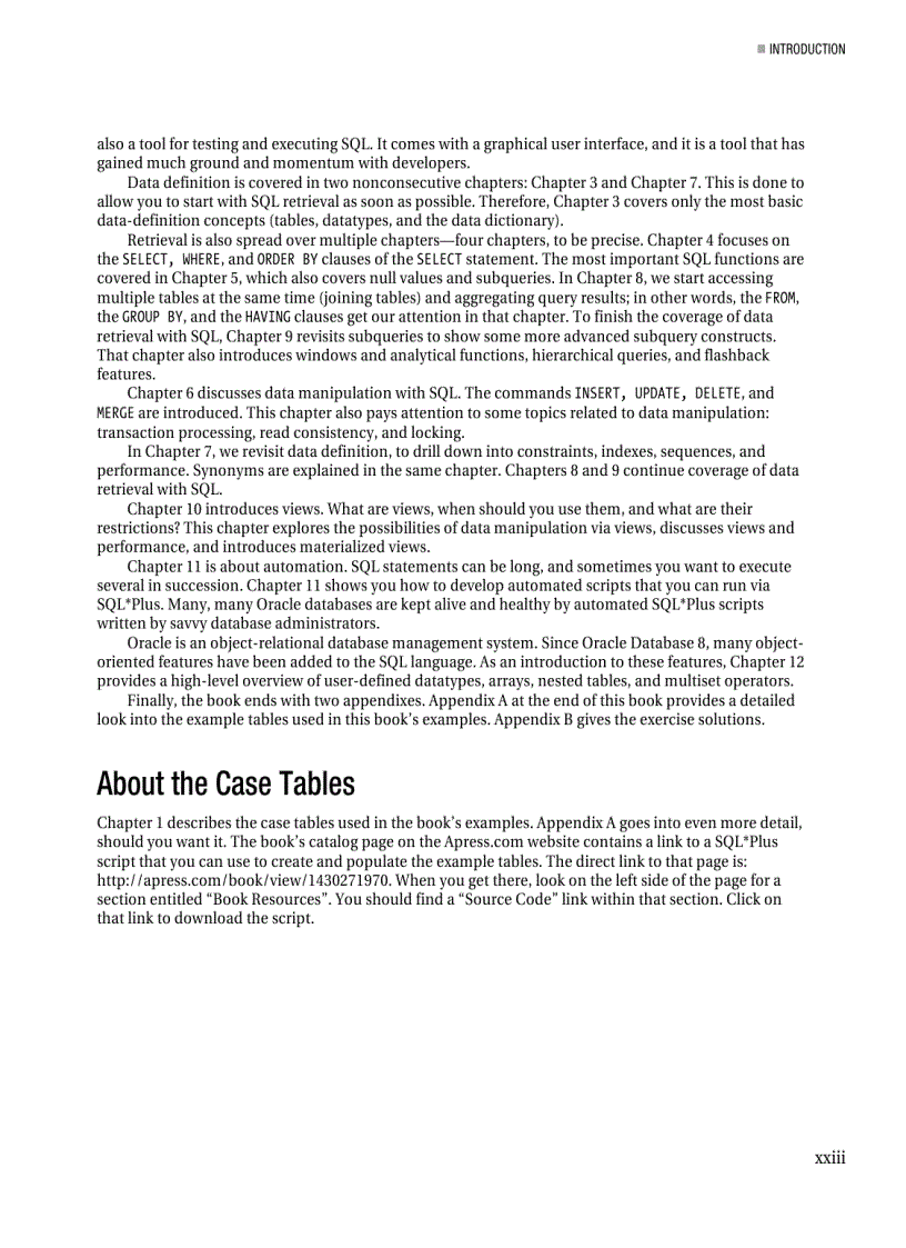 image for page Beginning Oracle SQL