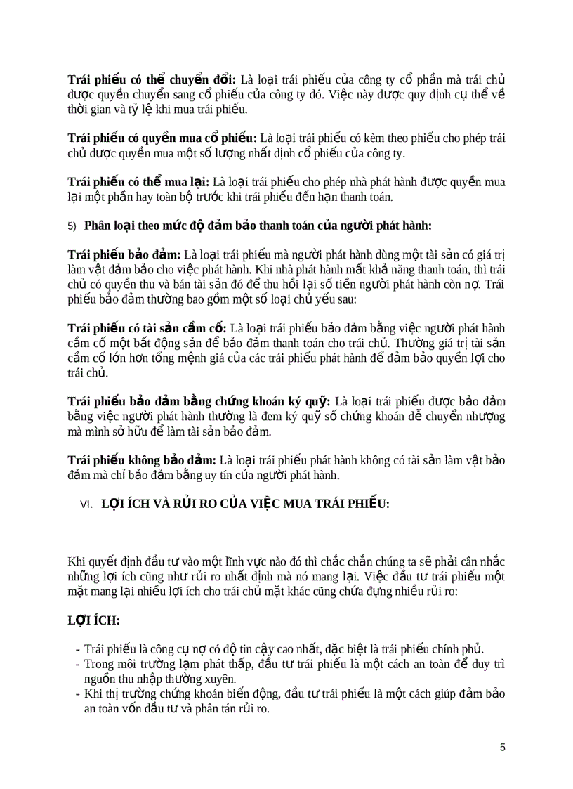 image for page Trái phiếu