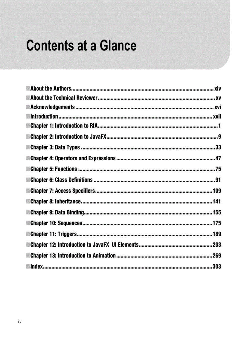 image for page Beginning JavaFX