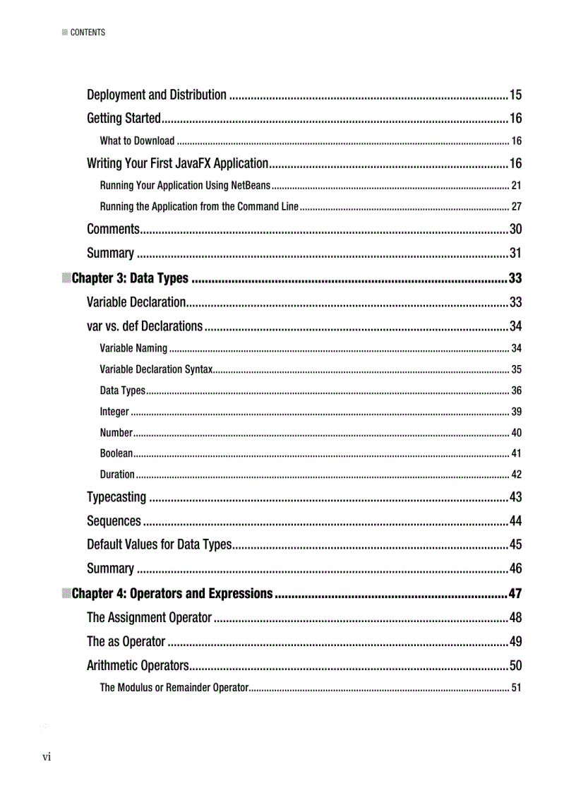 image for page Beginning JavaFX