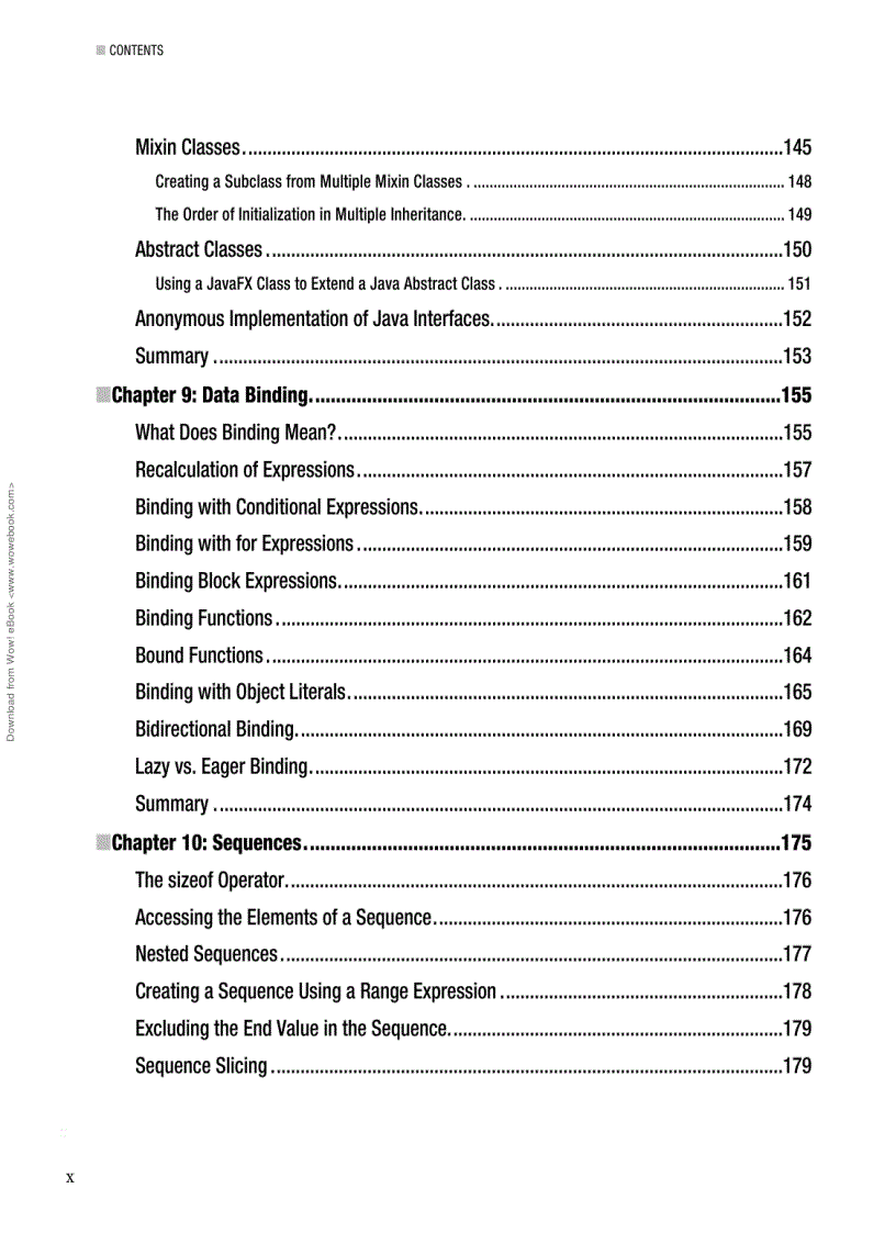 image for page Beginning JavaFX