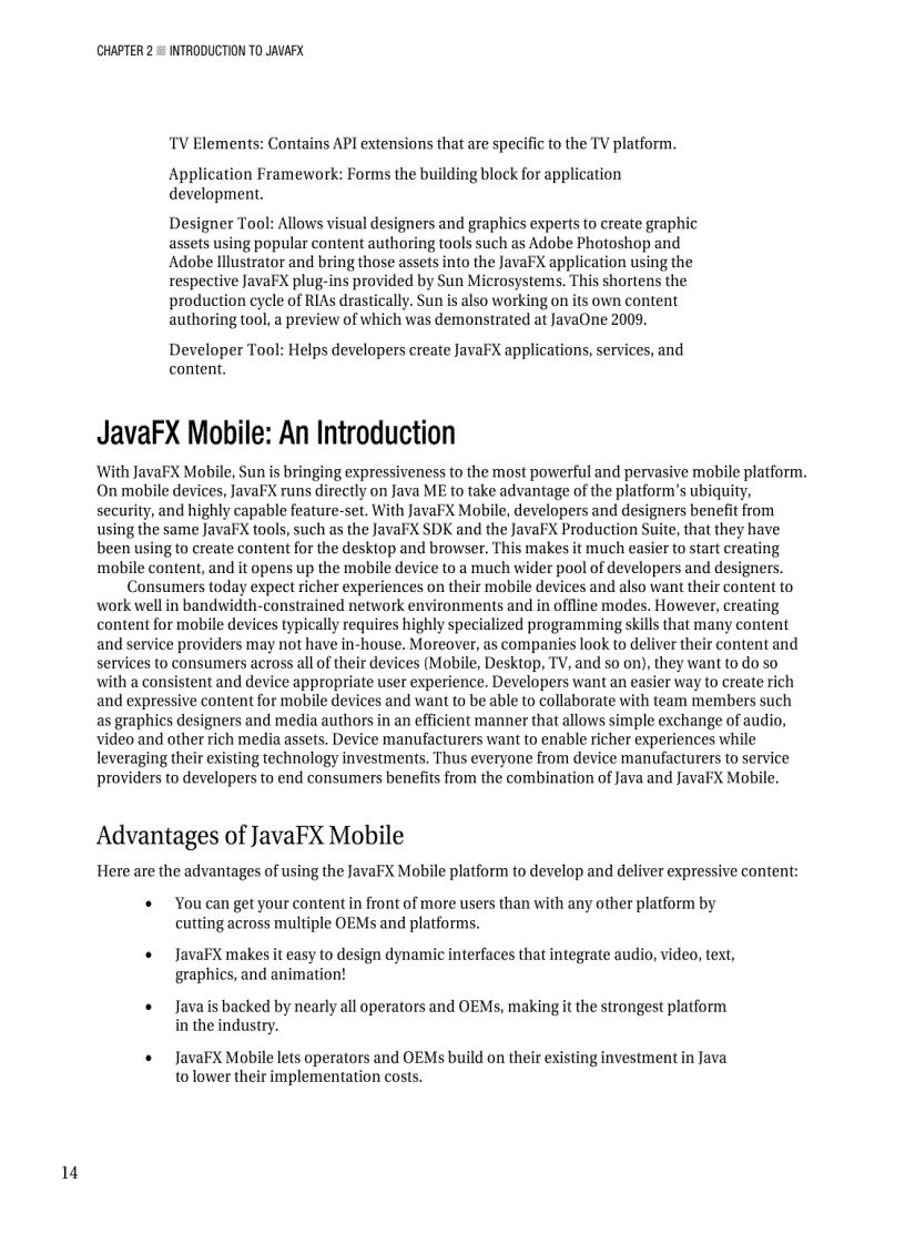 image for page Beginning JavaFX