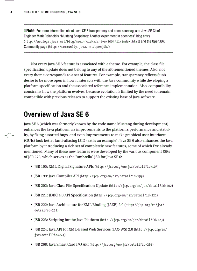 image for page Beginning Java SE 6 Platform From Novice to Professional