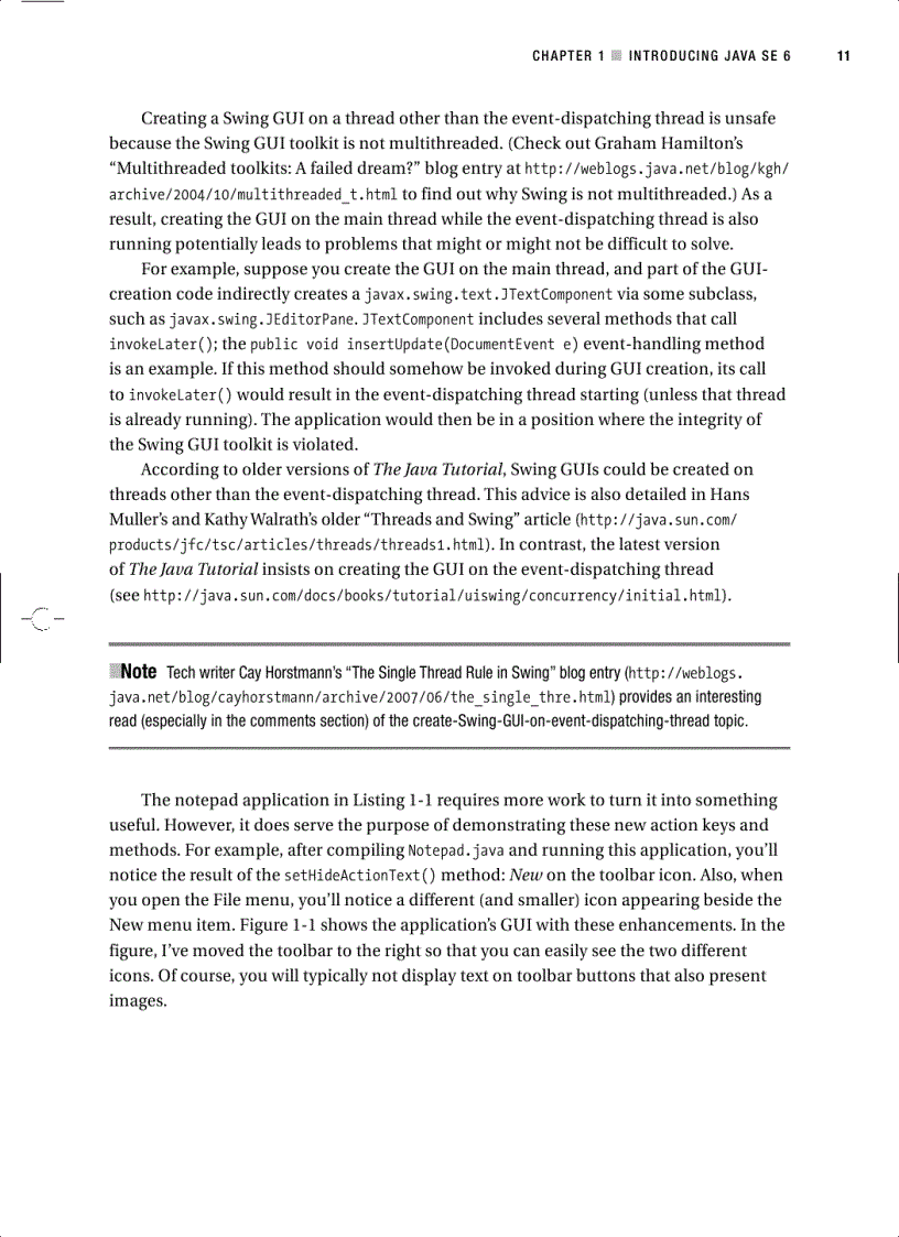 image for page Beginning Java SE 6 Platform From Novice to Professional