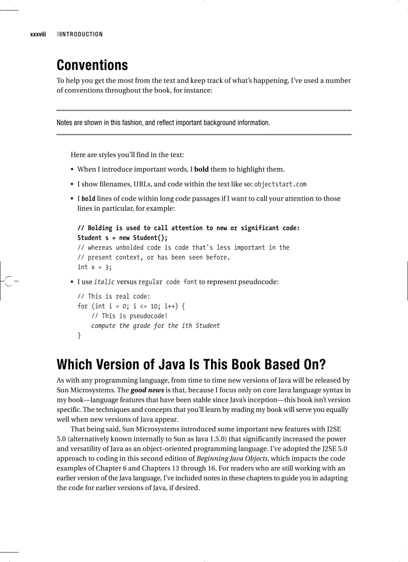 image for page Beginning Java Objects From Concepts to Code