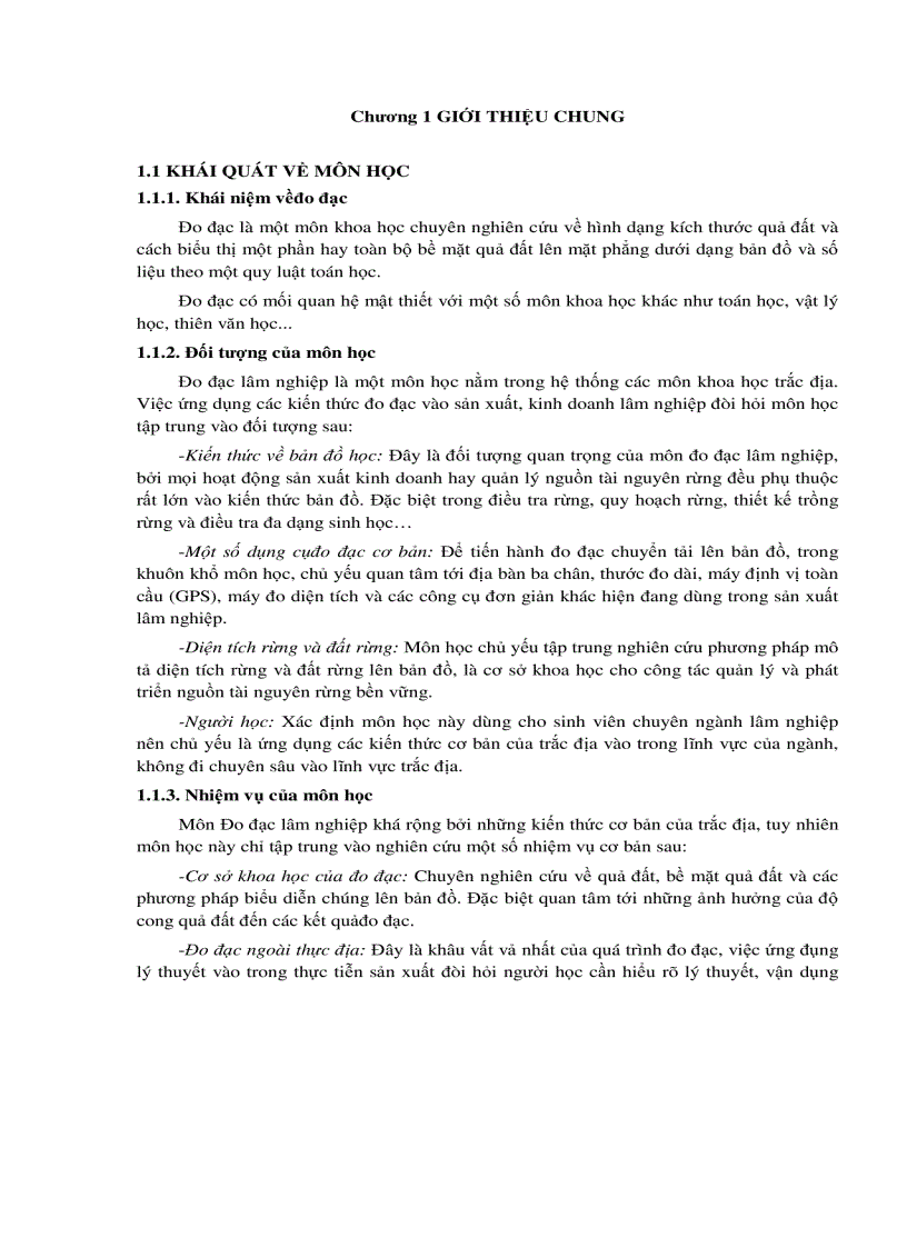 image for page Giáo trình đo đạc lâm nghiệp