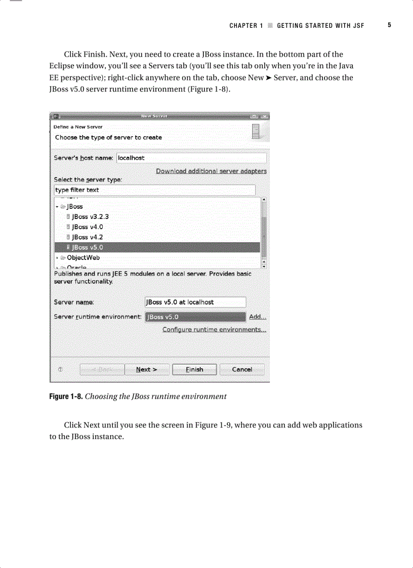 image for page Beginning JSF 2 APIs and JBoss Seam