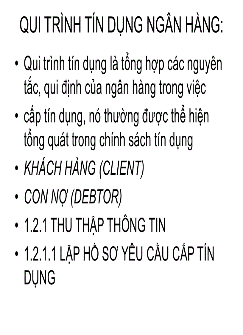 image for page Tổng quan về tín dụng