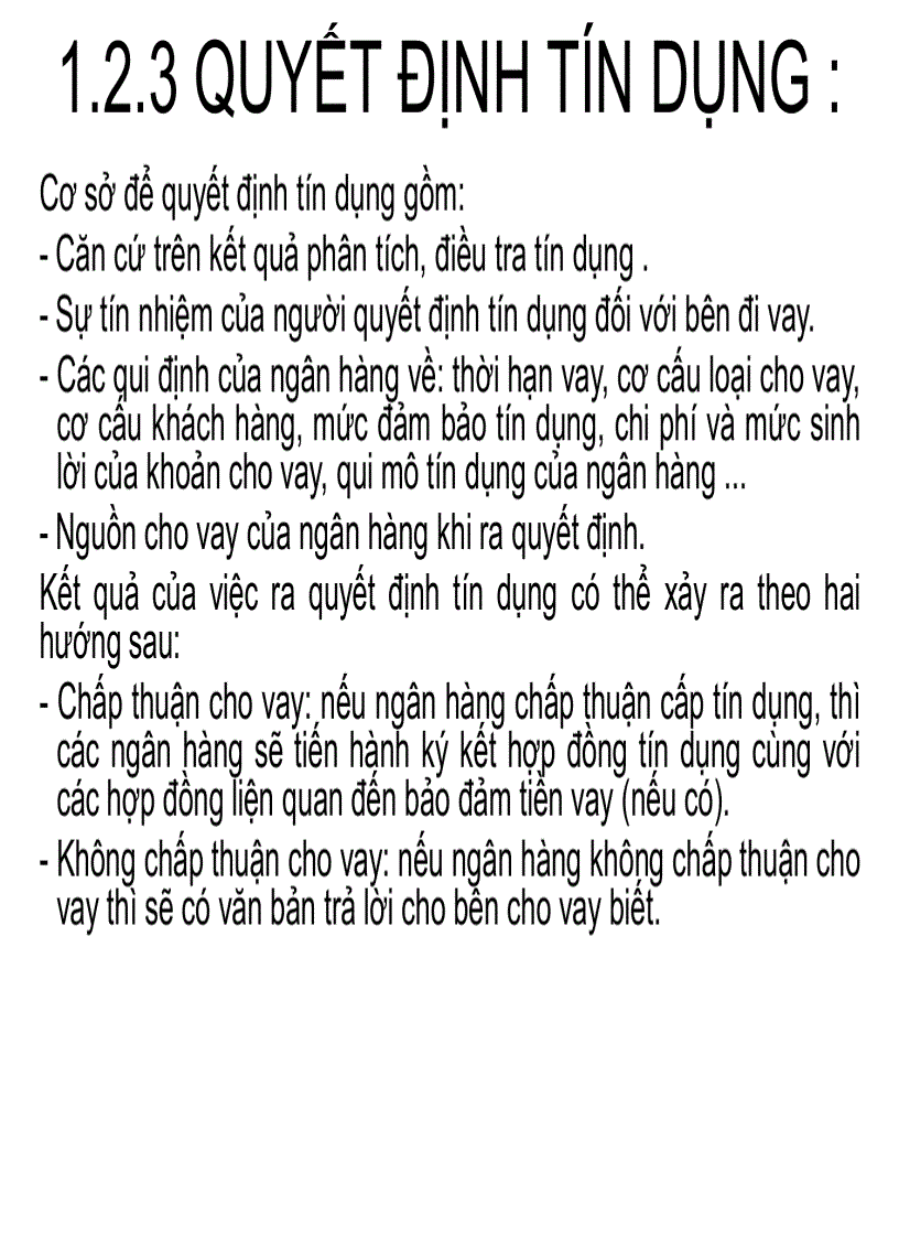 image for page Tổng quan về tín dụng