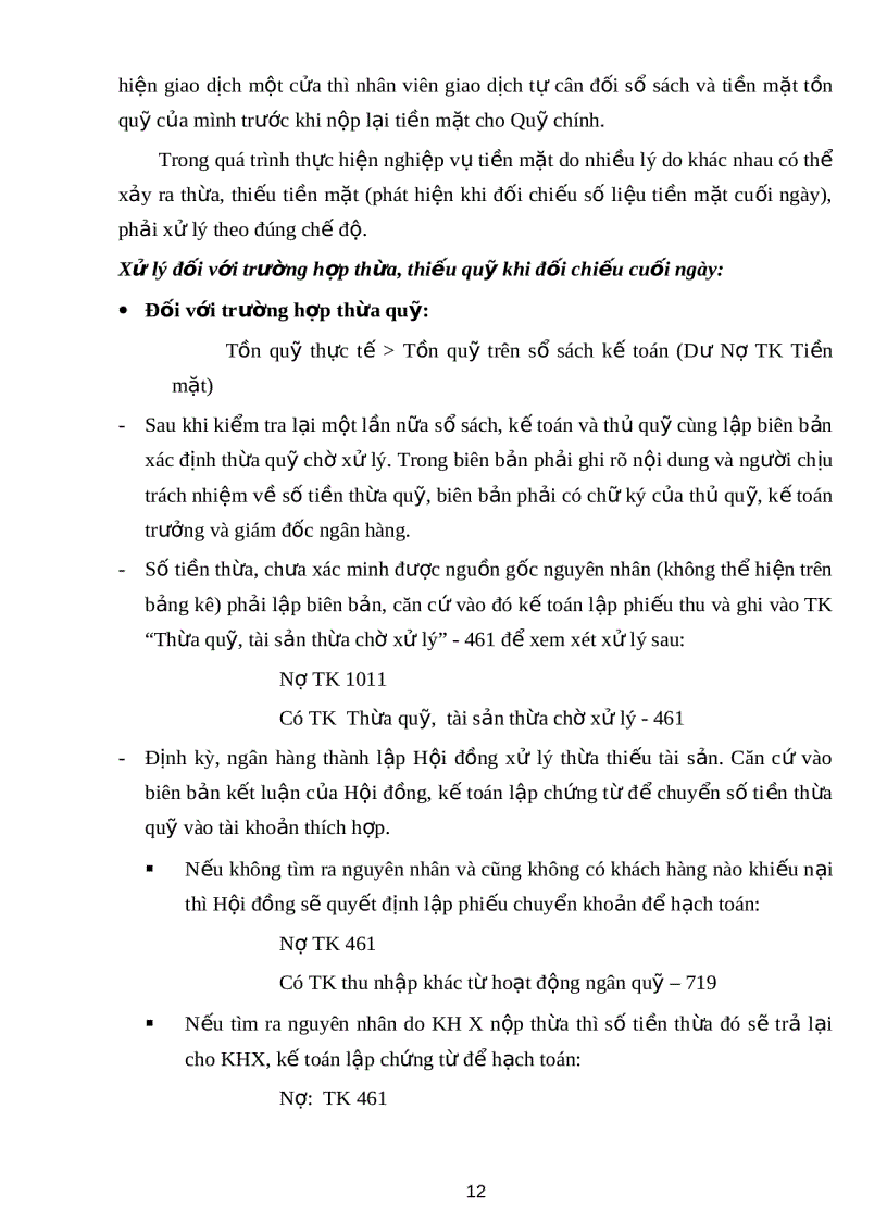 image for page Kế toán nghiệp vụ ngân quỹ và các hình thức thanh toán không dùng tiền mặt