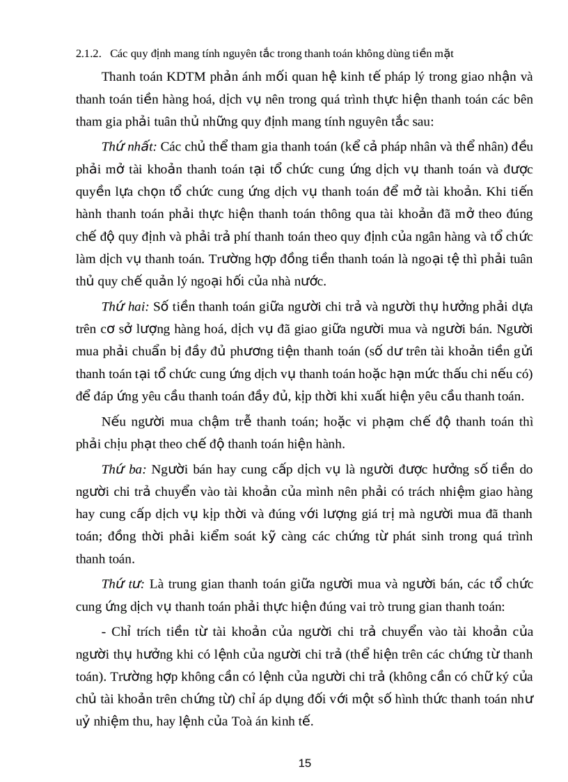 image for page Kế toán nghiệp vụ ngân quỹ và các hình thức thanh toán không dùng tiền mặt