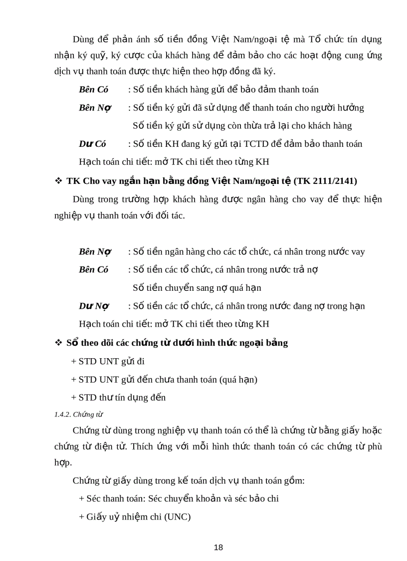 image for page Kế toán nghiệp vụ ngân quỹ và các hình thức thanh toán không dùng tiền mặt