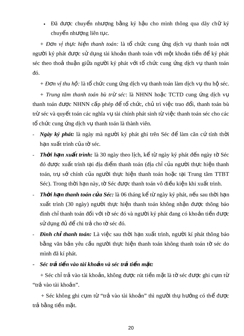 image for page Kế toán nghiệp vụ ngân quỹ và các hình thức thanh toán không dùng tiền mặt
