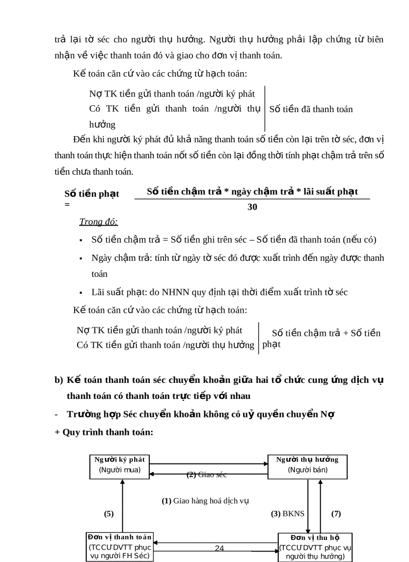 image for page Kế toán nghiệp vụ ngân quỹ và các hình thức thanh toán không dùng tiền mặt
