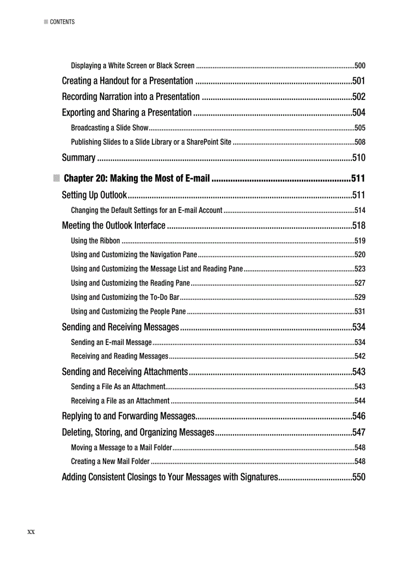 image for page Beginning Microsoft Office 2010