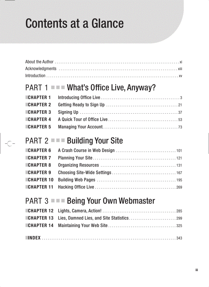 image for page Beginning Microsoft Office Live Build Your Own Web Site Quickly and Easily