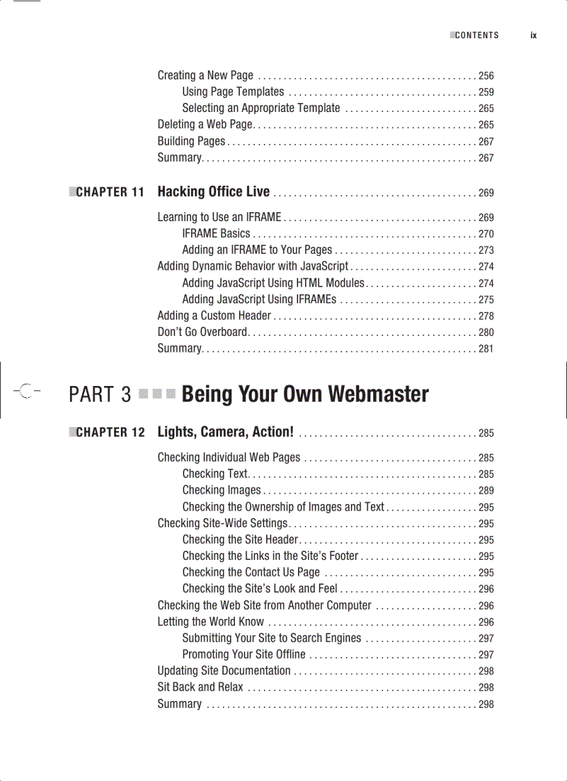image for page Beginning Microsoft Office Live Build Your Own Web Site Quickly and Easily