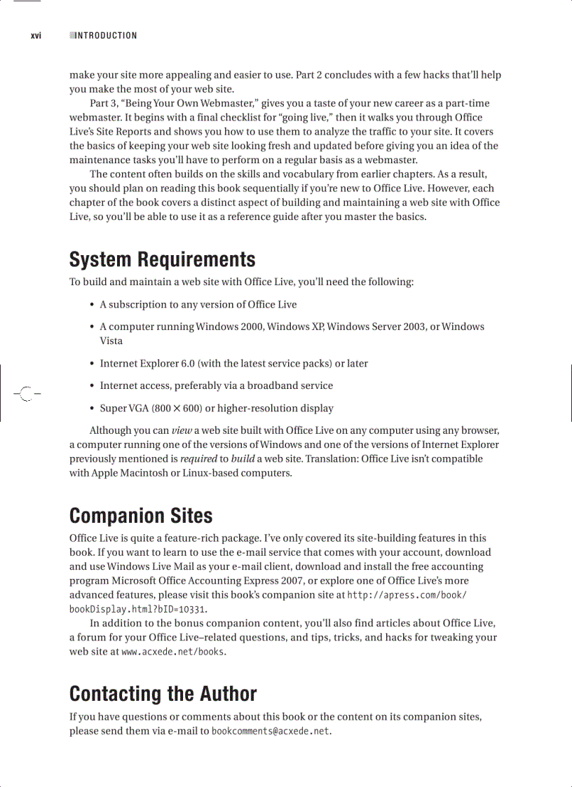 image for page Beginning Microsoft Office Live Build Your Own Web Site Quickly and Easily