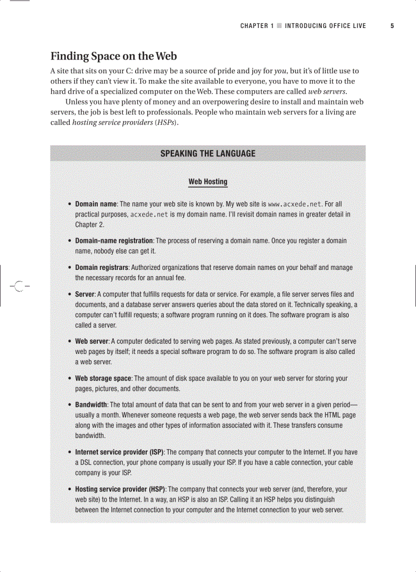 image for page Beginning Microsoft Office Live Build Your Own Web Site Quickly and Easily