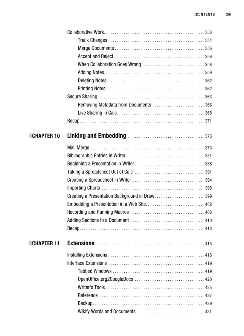 image for page Beginning OpenOffice 3 From Novice to Professional