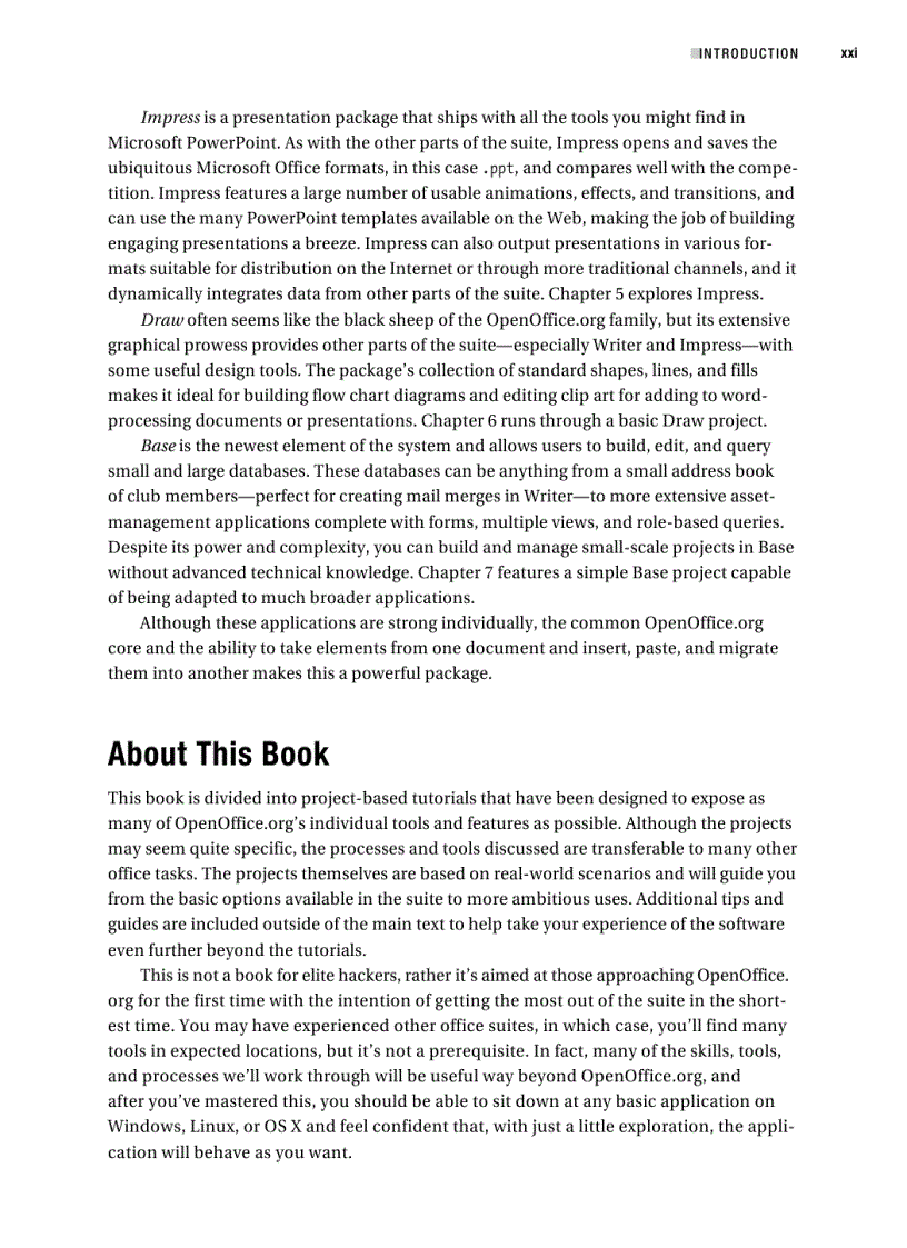 image for page Beginning OpenOffice 3 From Novice to Professional