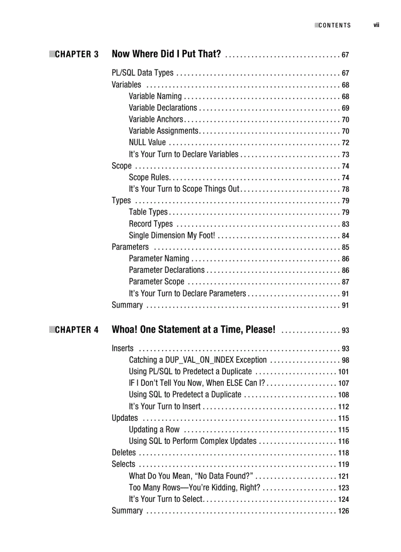 image for page Beginning PL SQL From Novice to Professional
