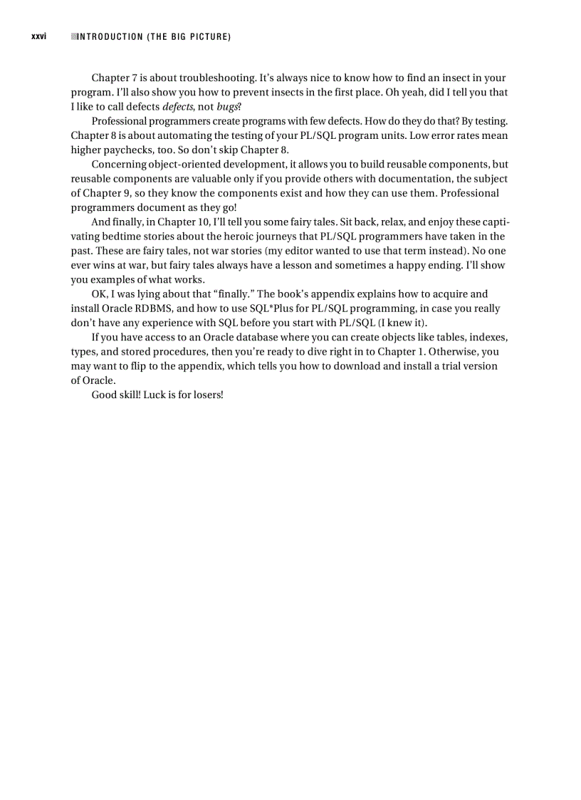 image for page Beginning PL SQL From Novice to Professional