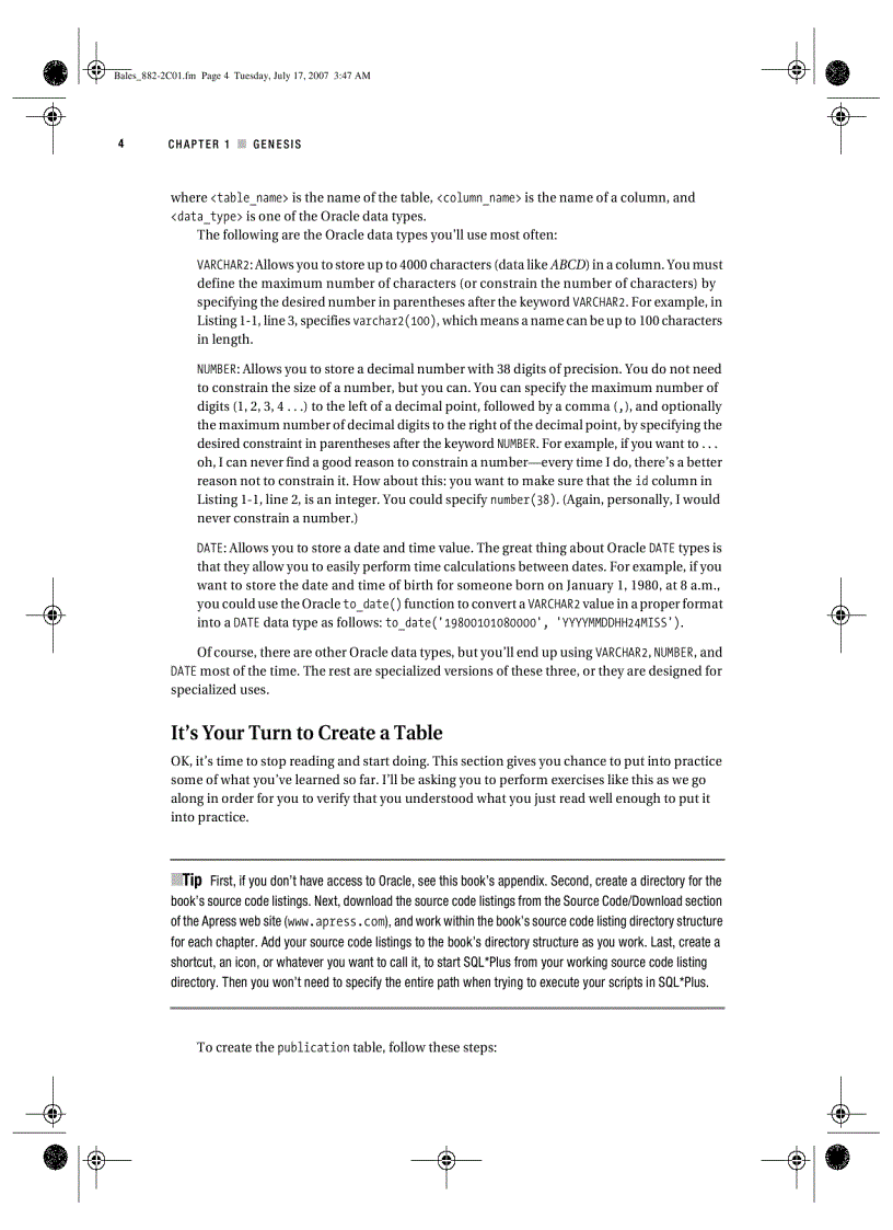 image for page Beginning PL SQL From Novice to Professional