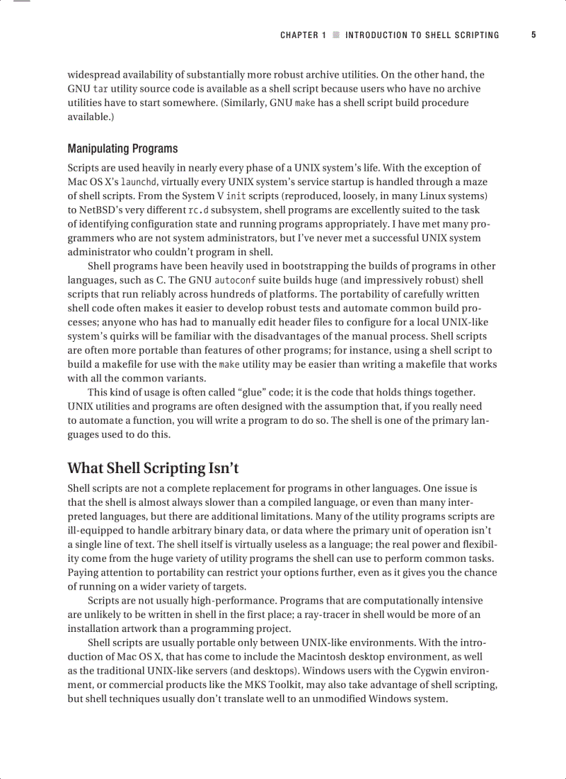 image for page Beginning Portable Shell Scripting From Novice to Professional