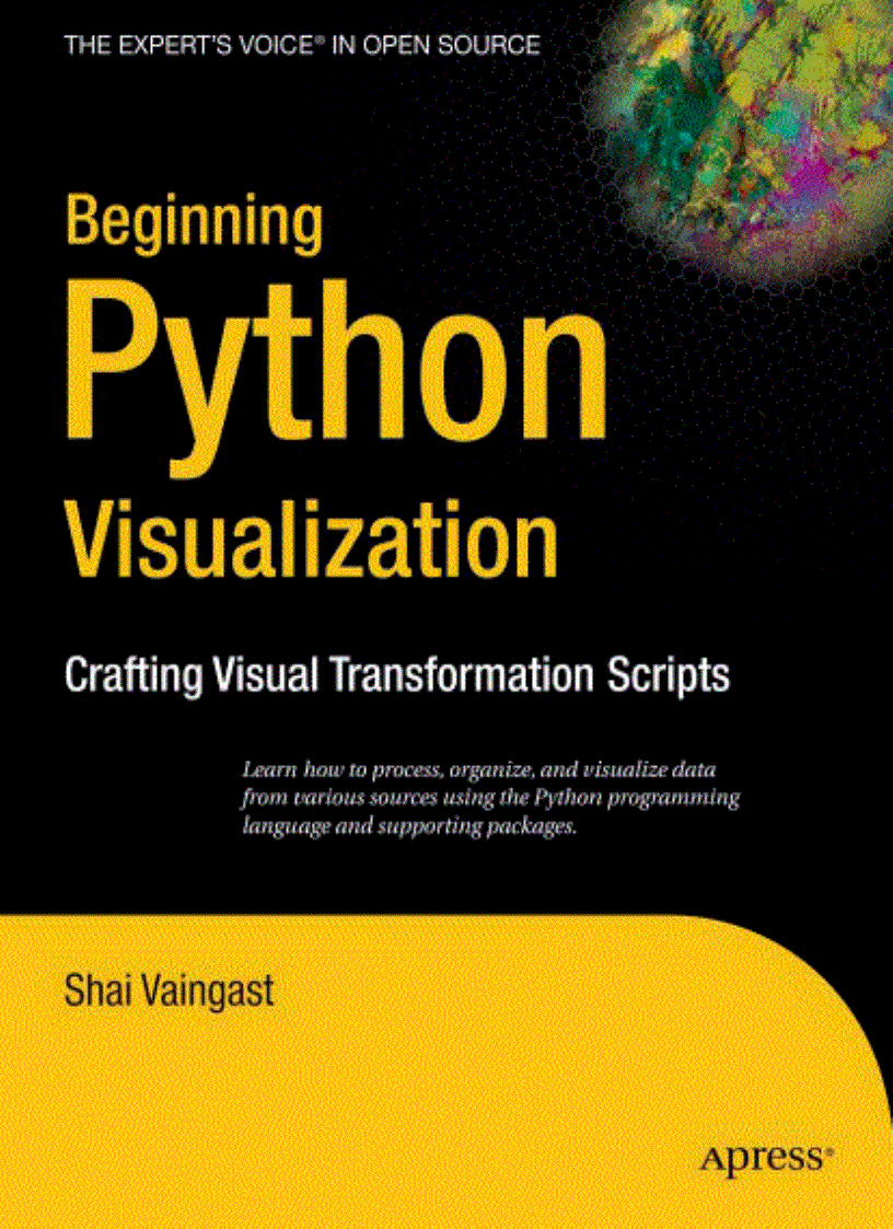 image for page Beginning Python Visualization Crafting Visual Transformation Scripts