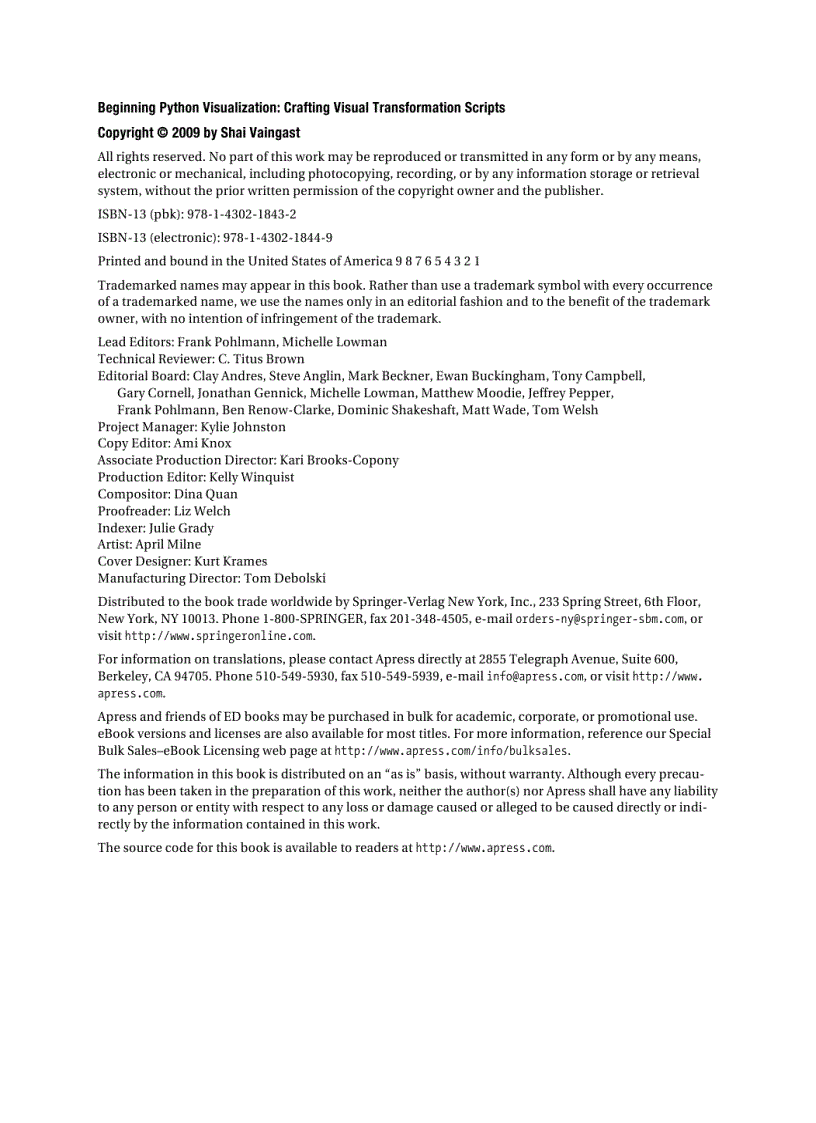 image for page Beginning Python Visualization Crafting Visual Transformation Scripts