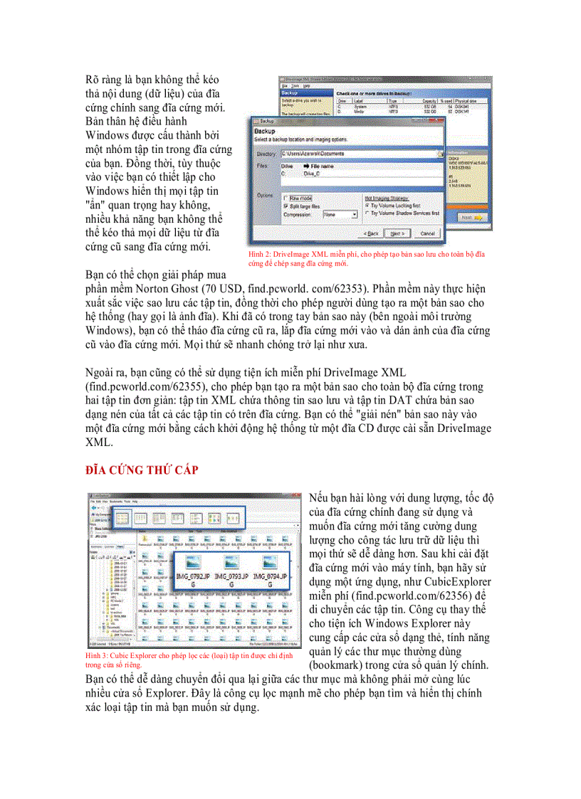 image for page Chuyển nhà trên đĩa cứng
