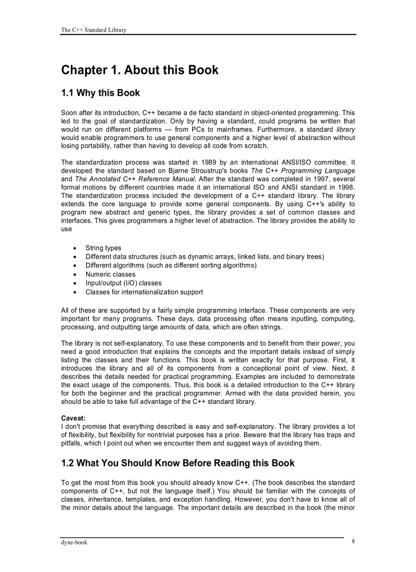 image for page Standard C library