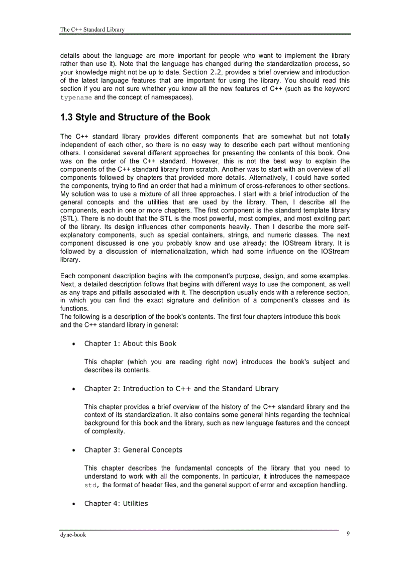 image for page Standard C library