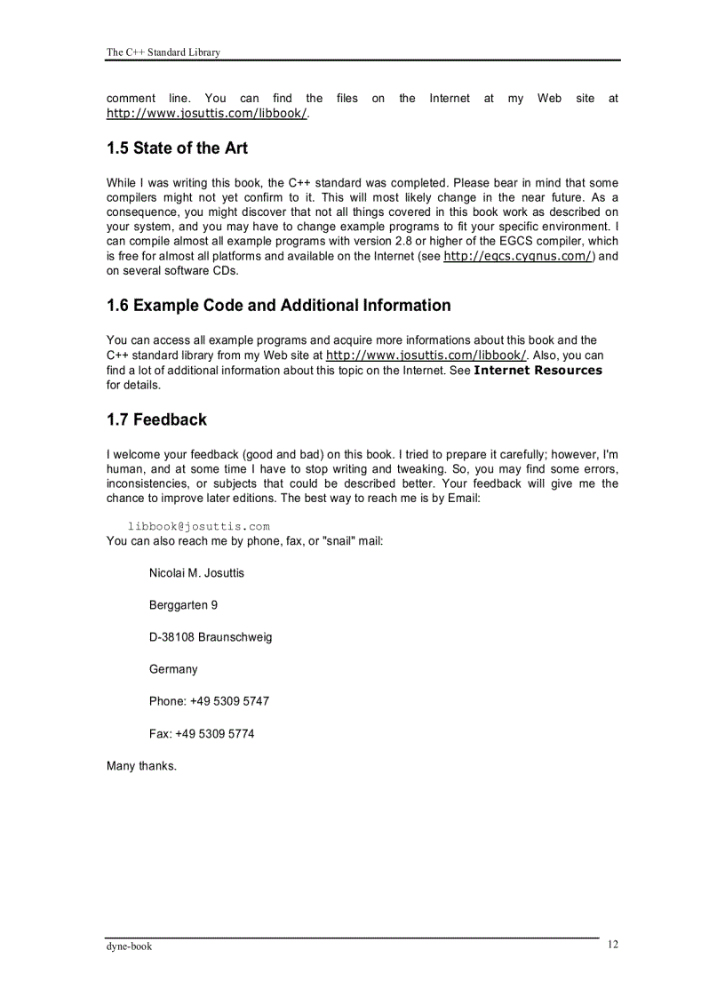 image for page Standard C library