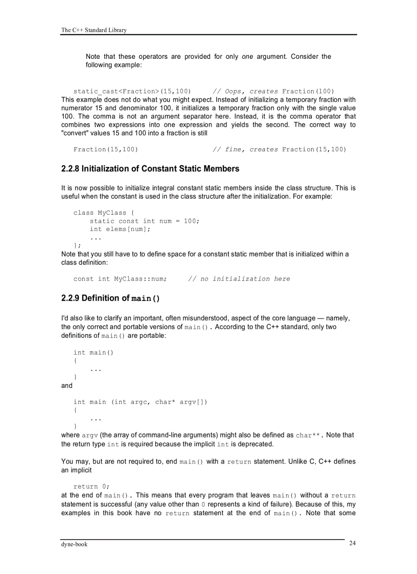image for page Standard C library