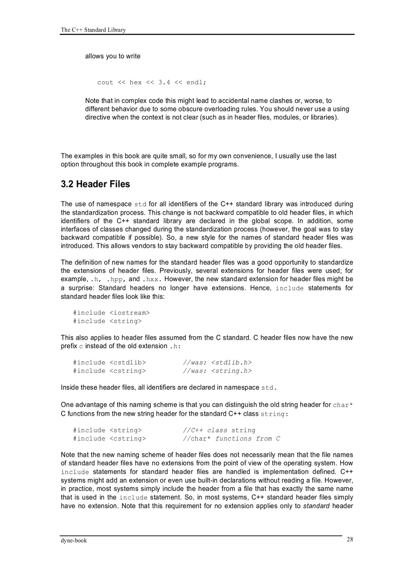 image for page Standard C library