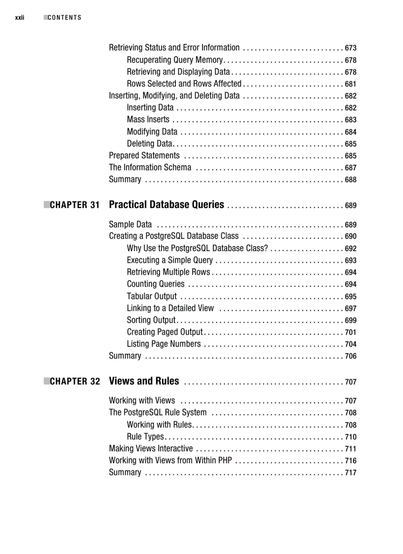 image for page Beginning PHP and PostgreSQL 8 From Novice to Professional