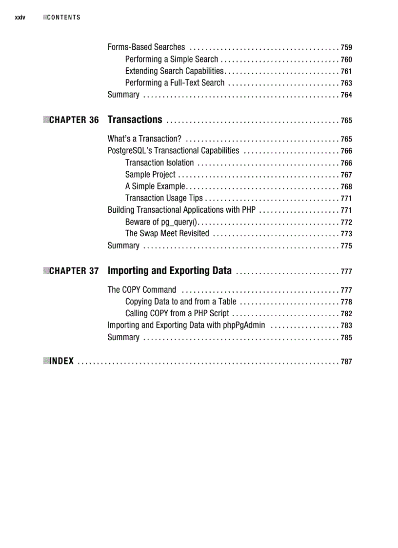 image for page Beginning PHP and PostgreSQL 8 From Novice to Professional
