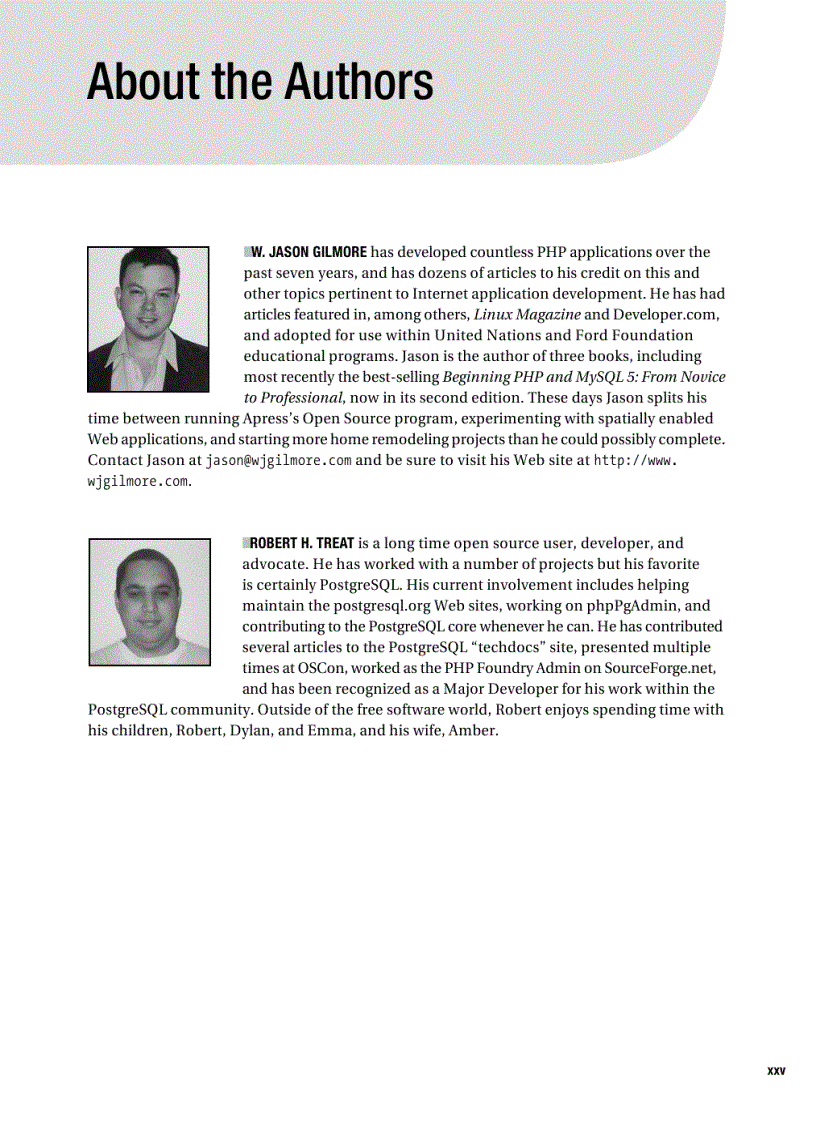 image for page Beginning PHP and PostgreSQL 8 From Novice to Professional