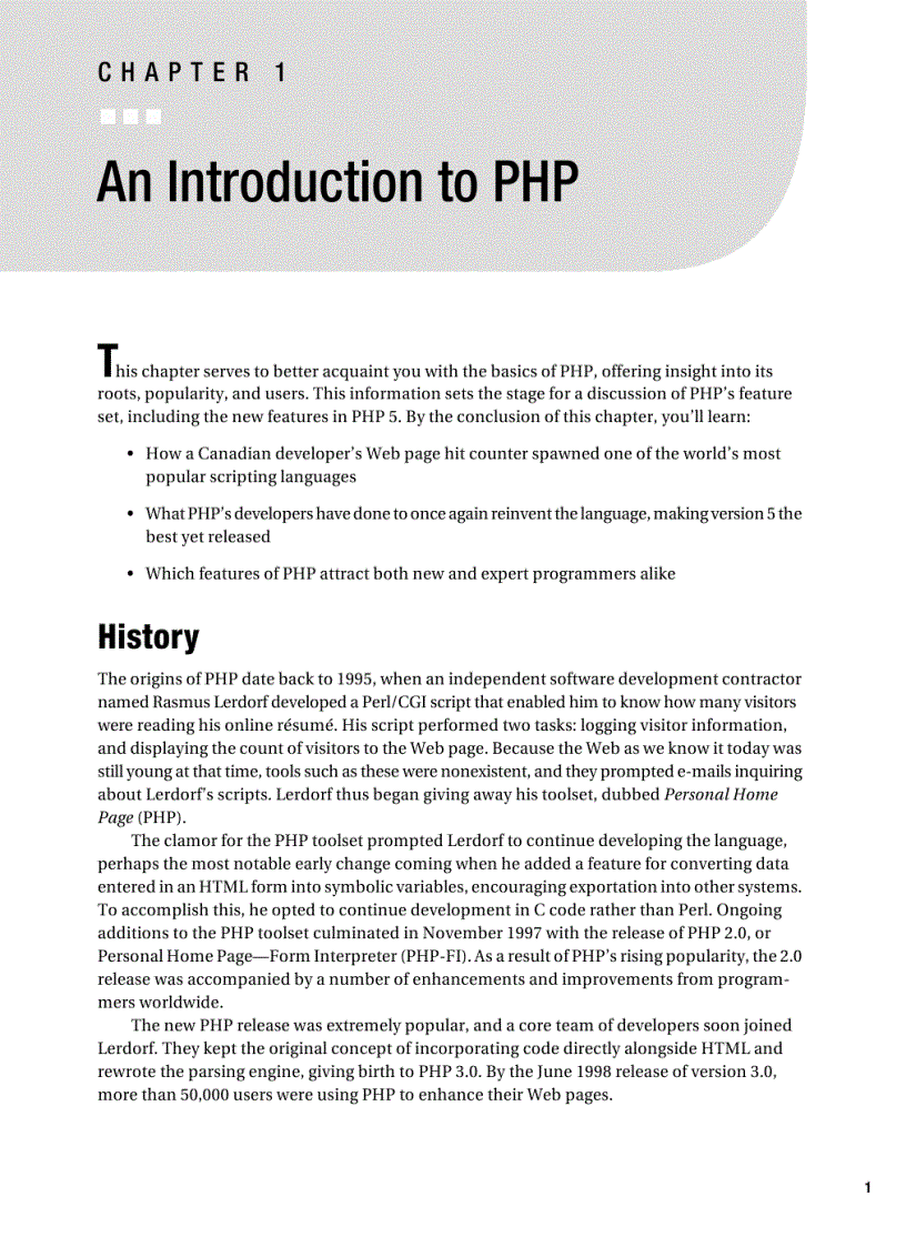 image for page Beginning PHP and PostgreSQL 8 From Novice to Professional