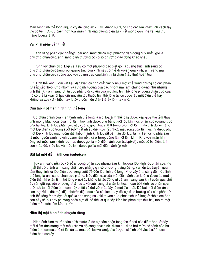 image for page Màn hình tinh thể lỏng