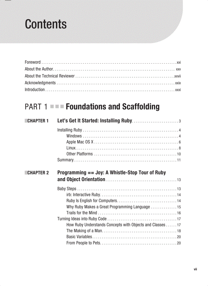 image for page Beginning Ruby From Novice to Professional