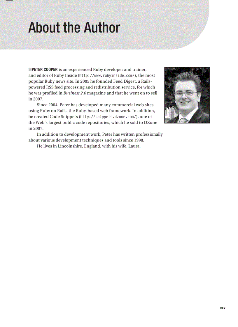 image for page Beginning Ruby From Novice to Professional