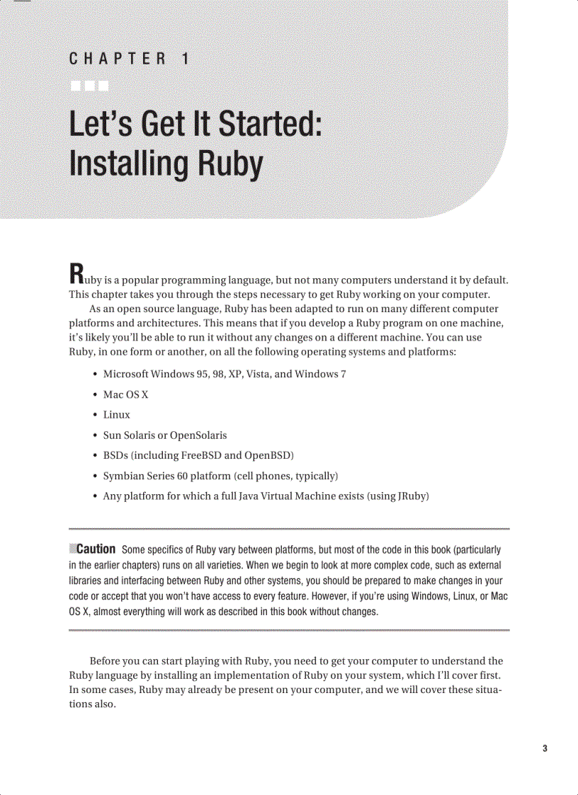 image for page Beginning Ruby From Novice to Professional