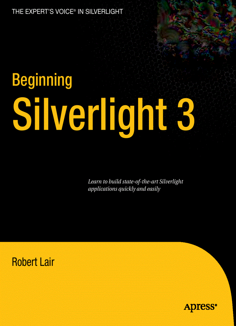 image for page Beginning Silverlight 3
