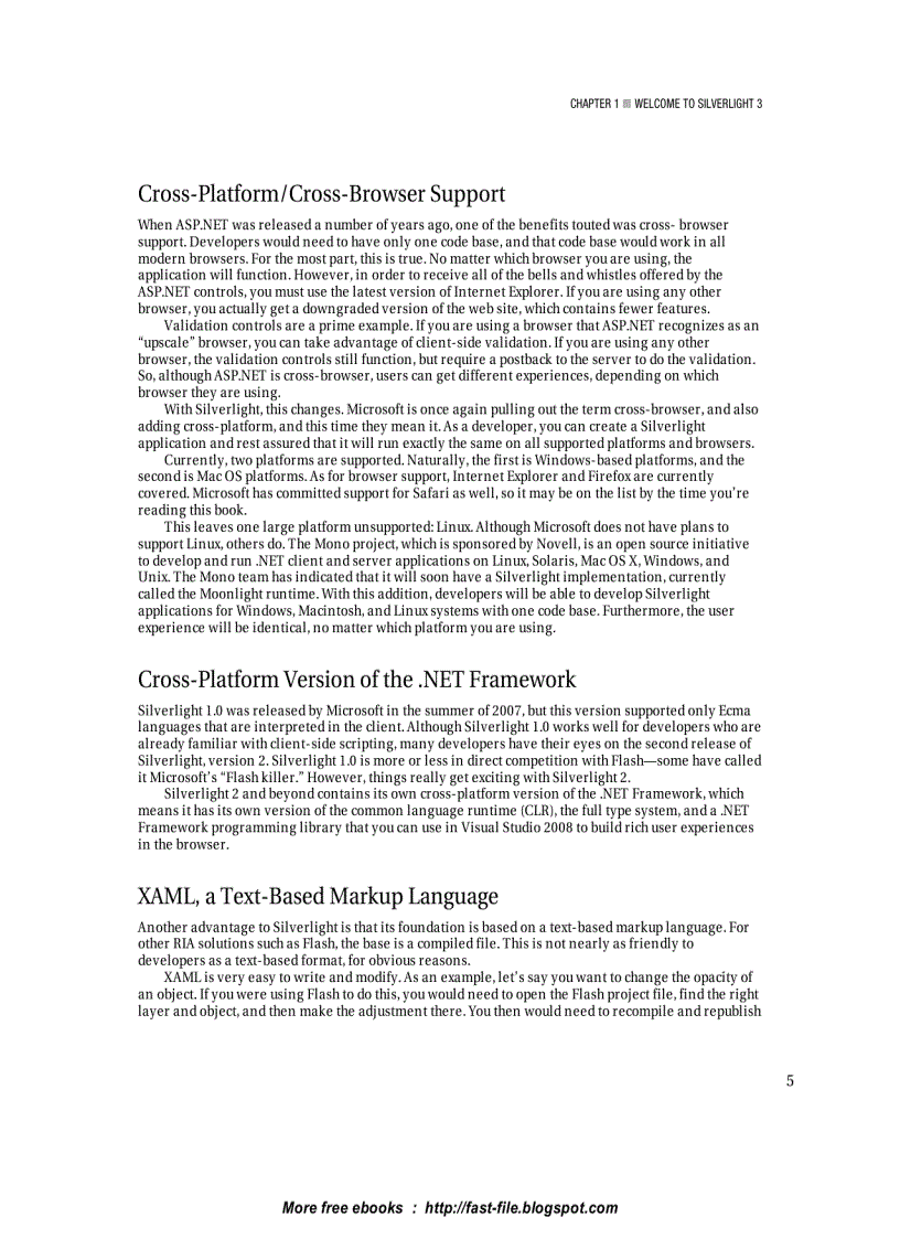 image for page Beginning Silverlight 3