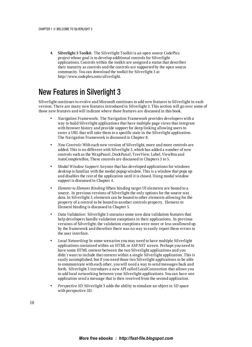 image for page Beginning Silverlight 3