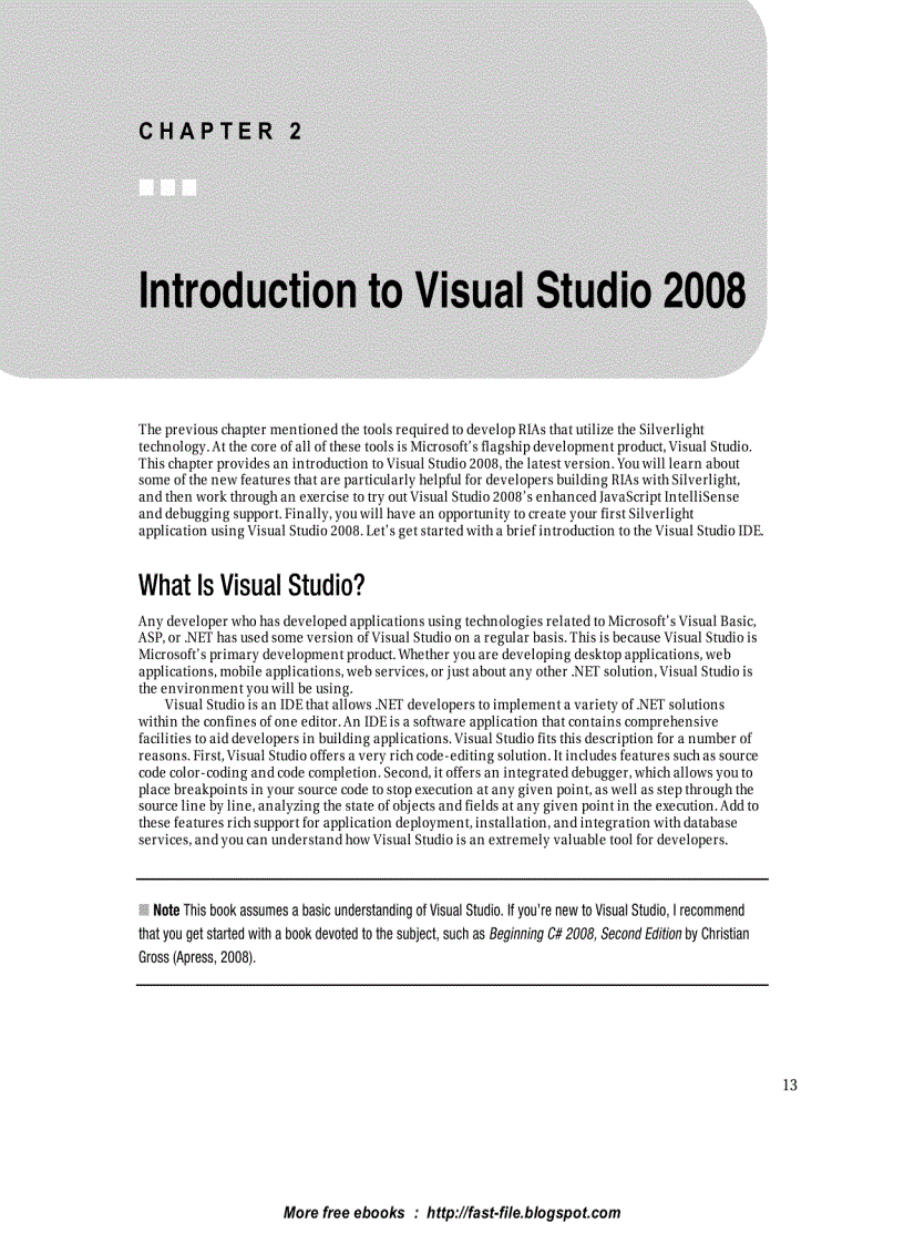 image for page Beginning Silverlight 3